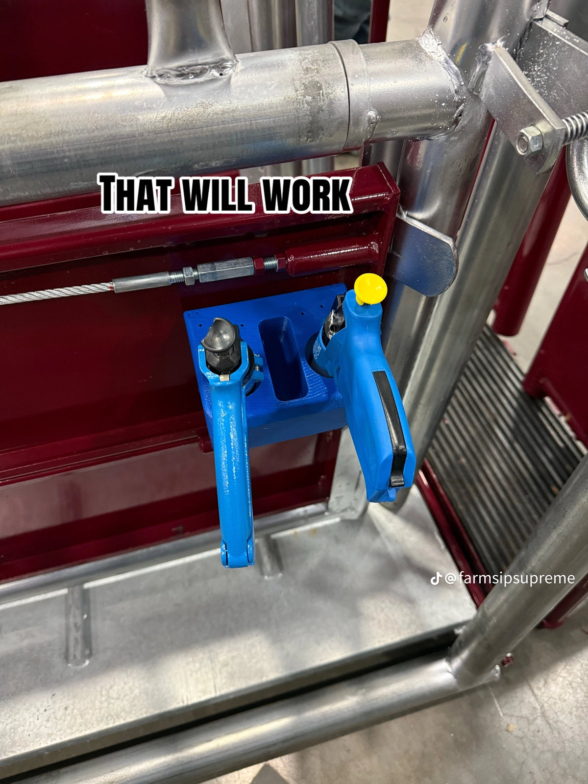 Magnetic 2 Syringe Gun Storage Box