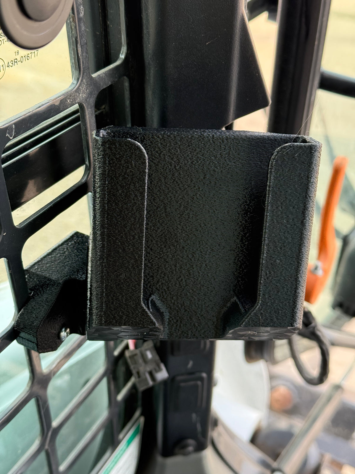 Skid Steer Cage Phone Mount - Bobcat