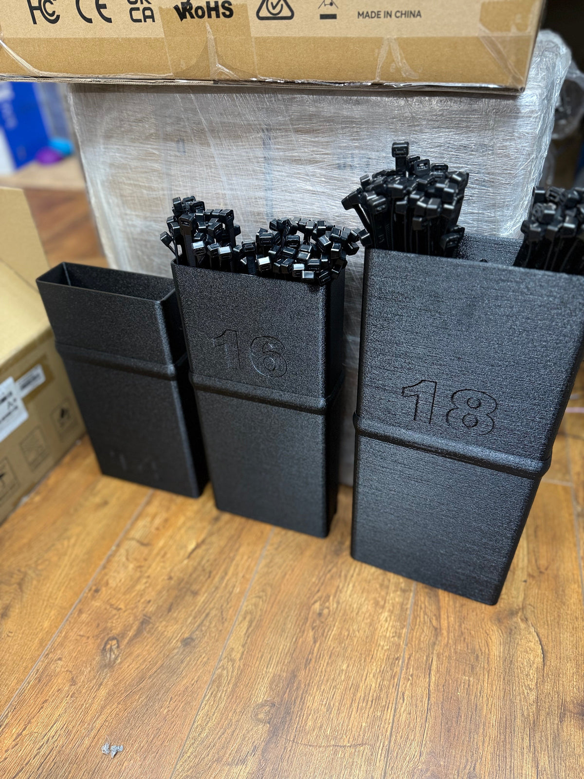 Snap Zip Tie Holders