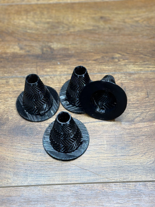 5 Gallon Bucket Side Fly Traps (4 black pieces)