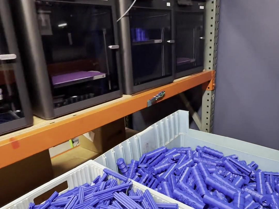 Parts come off the bed and go straight into the bin
